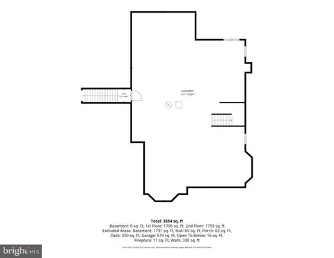 Floorplan - 23054 Bronstein Ln, Brambleton, VA 20148 photo 3 of 4
