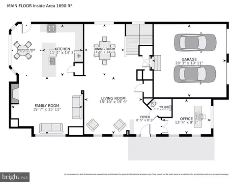 Floorplan - 43314 Fullerton St, Ashburn, VA 20147 photo 1 of 2