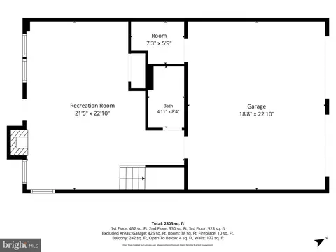 Floorplan - 22016 Dilworth Sq, Broadlands, VA 20148 photo 1 of 3
