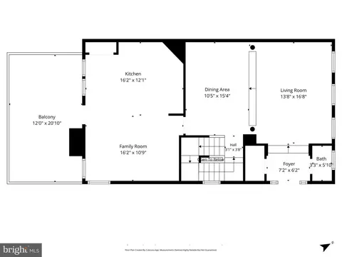 Floorplan - 22016 Dilworth Sq, Broadlands, VA 20148 photo 2 of 3