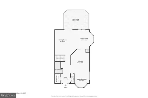 Floorplan - 43498 Blacksmith Sq, Ashburn, VA 20147 photo 2 of 4