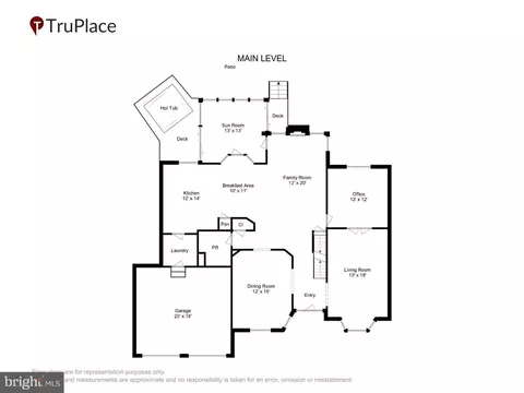 Floorplan - 20547 Ringold Dr, Ashburn, VA 20147 photo 2 of 4