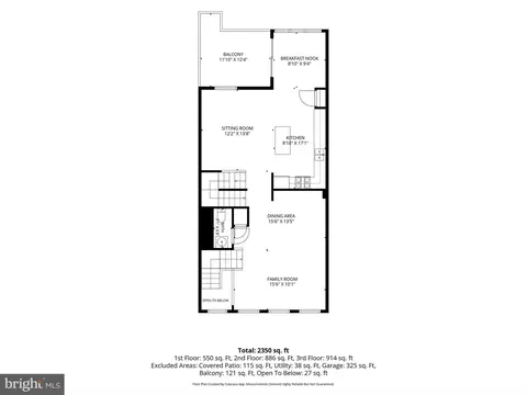 Floorplan - 43451 Laidlow St, Chantilly, VA 20152 photo 4 of 8