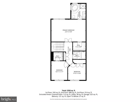 Floorplan - 43451 Laidlow St, Chantilly, VA 20152 photo 7 of 8