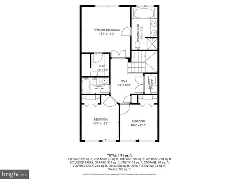 Floorplan - 43686 Phelps Ter, Ashburn, VA 20147 photo 3 of 4