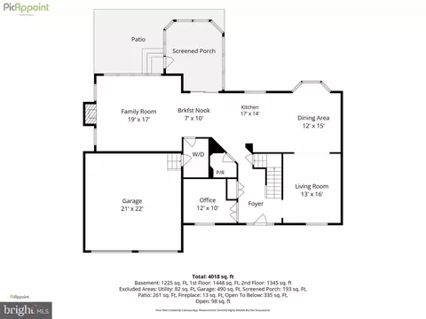 Floorplan - 45917 Pullman Ct, Sterling, VA 20164 photo 2 of 4