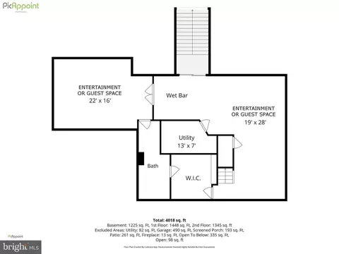 Floorplan - 45917 Pullman Ct, Sterling, VA 20164 photo 3 of 4