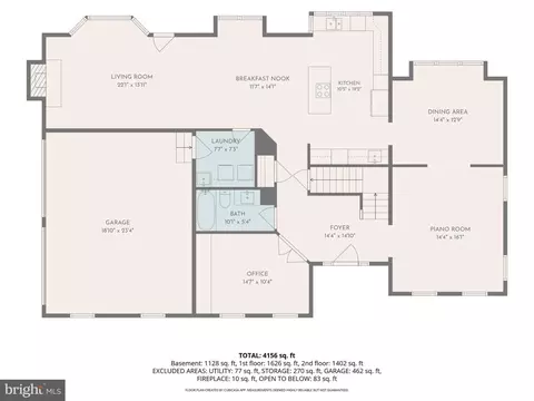 Floorplan - 43312 Wayside Cir, Ashburn, VA 20147 photo 2 of 2