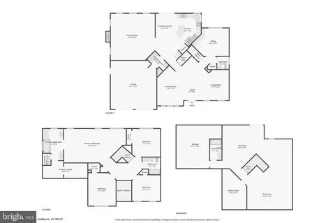 Floorplan - 43280 John Danforth Ct, Ashburn, VA 20147 photo 4 of 4