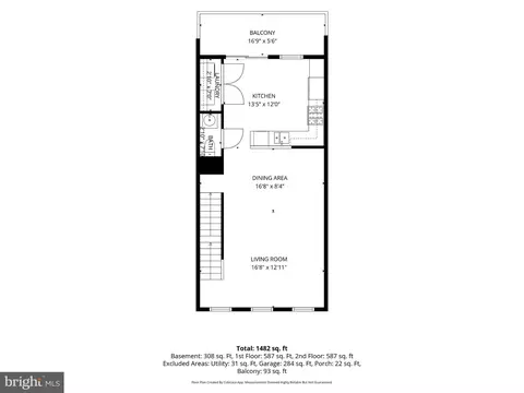 Floorplan - 25156 Monteith Ter, Chantilly, VA 20152 photo 2 of 4