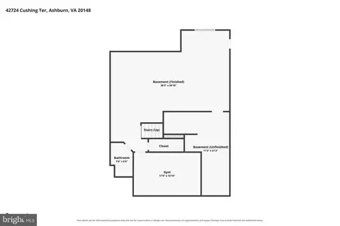 Floorplan - 42724 Cushing Ter, Ashburn, VA 20148 photo 4 of 4