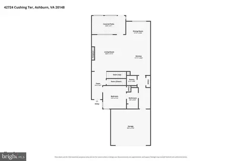Floorplan - 42724 Cushing Ter, Ashburn, VA 20148 photo 3 of 4