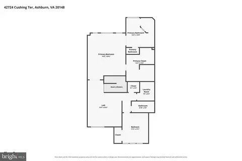 Floorplan - 42724 Cushing Ter, Ashburn, VA 20148 photo 1 of 4