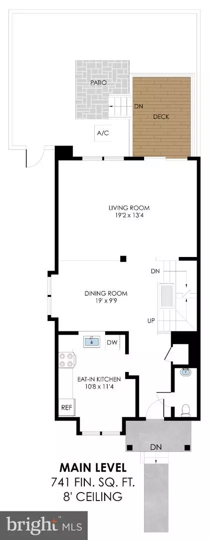 Floorplan - 43309 Parlor Sq, Ashburn, VA 20147 photo 1 of 3