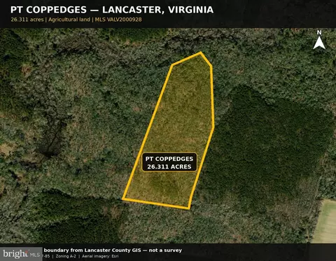 Ptcoppedges26.311ac, Lancaster, VA 22503