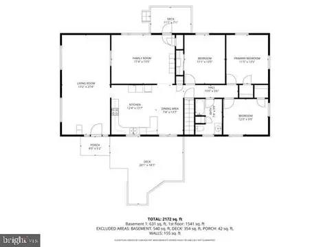 Floorplan - 2130 Leon Rd, Culpeper, VA 22701 photo 1 of 3