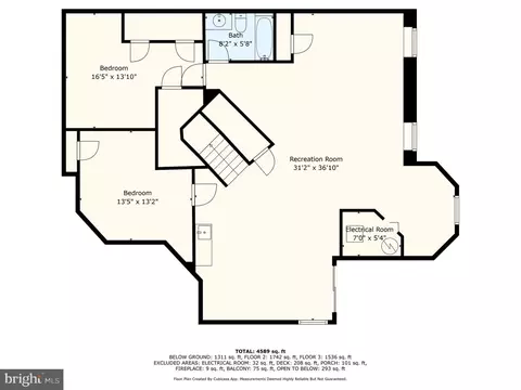 Floorplan - 8329 Tillett Loop, Manassas, VA 20110 photo 2 of 4