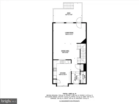 Floorplan - 8628 Sanderling Dr, Manassas, VA 20110 photo 1 of 4