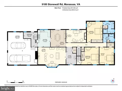 Floorplan - 9100 Stonewall Rd, Manassas, VA 20110 photo 1 of 3