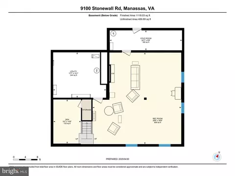 Floorplan - 9100 Stonewall Rd, Manassas, VA 20110 photo 2 of 3