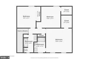 Floorplan - 8933 Rolling Rd, Manassas, VA 20110 photo 2 of 3