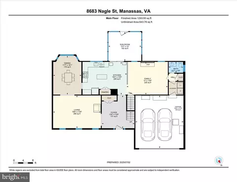 Floorplan - 8683 Nagle St, Manassas, VA 20110 photo 1 of 3