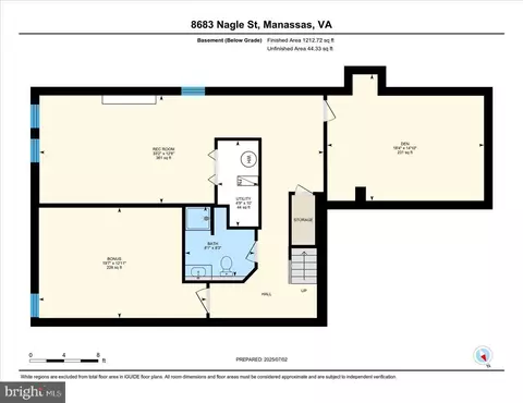 Floorplan - 8683 Nagle St, Manassas, VA 20110 photo 3 of 3