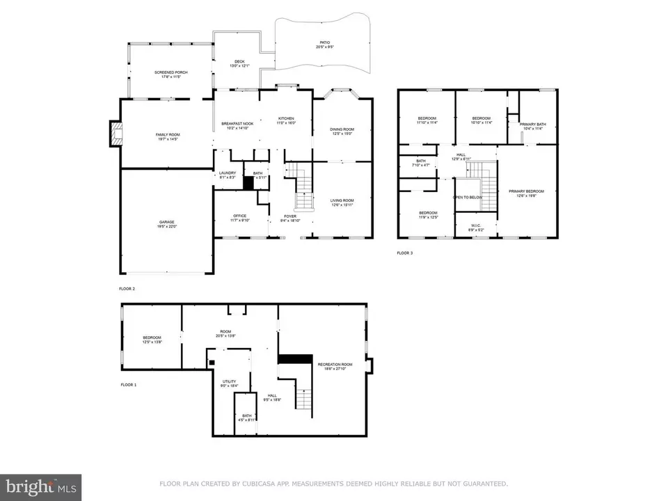 Floorplan - 9521 Vinnia Ct, Manassas, VA 20110 photo 1 of 1