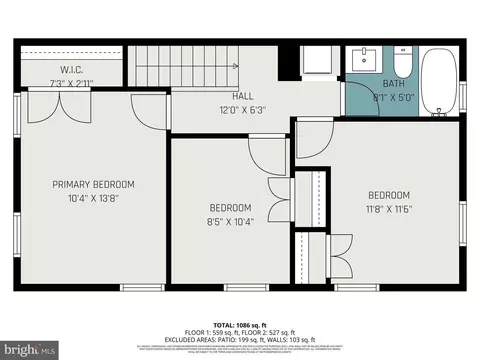 Floorplan - 9269 George St, Manassas, VA 20110 photo 2 of 2