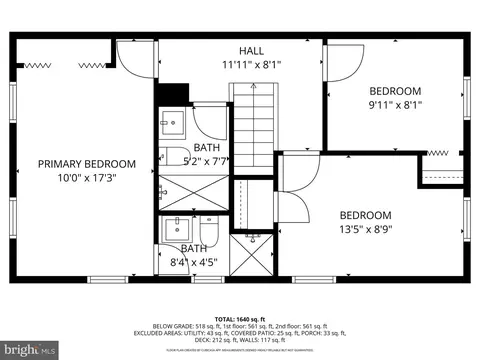 Floorplan - 9636 Aspen Pl, Manassas, VA 20110 photo 5 of 8