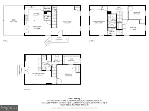 Floorplan - 9636 Aspen Pl, Manassas, VA 20110 photo 6 of 8