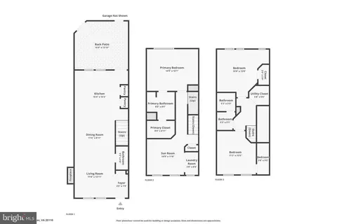 Floorplan - 8934 Center St, Manassas, VA 20110 photo 1 of 1