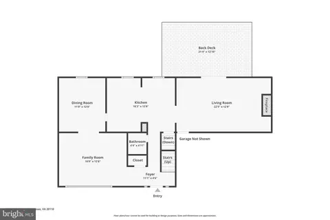 Floorplan - 10103 Trinity Ln, Manassas, VA 20110 photo 1 of 3