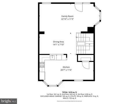 Floorplan - 9320 Garst Dr, Manassas, VA 20110 photo 2 of 3