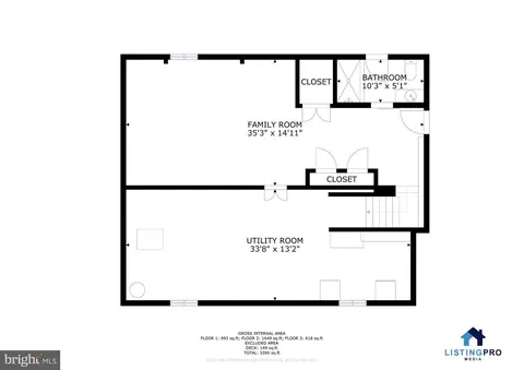 Floorplan - 9304 Stuart Ave, Manassas, VA 20110 photo 2 of 4