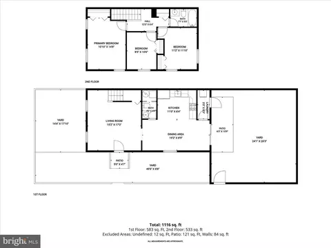 Floorplan - 9764 Bragg Ln, Manassas, VA 20110 photo 3 of 3