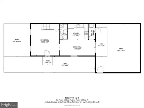 Floorplan - 9764 Bragg Ln, Manassas, VA 20110 photo 1 of 3