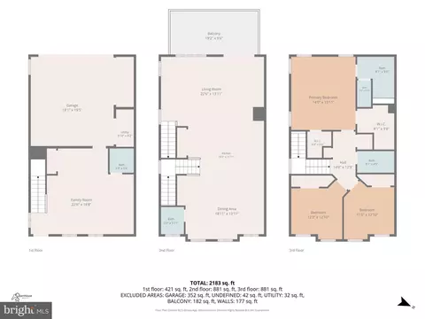 Floorplan - 9828 Buchanan Loop, Manassas, VA 20110 photo 4 of 4