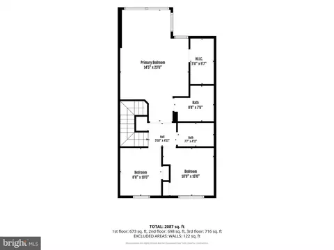 Floorplan - 10278 Butternut Cir, Manassas, VA 20110 photo 2 of 4
