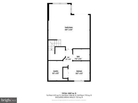 Floorplan - 10278 Butternut Cir, Manassas, VA 20110 photo 4 of 4