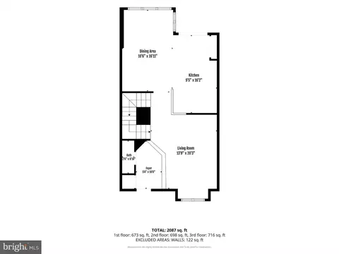 Floorplan - 10278 Butternut Cir, Manassas, VA 20110 photo 3 of 4