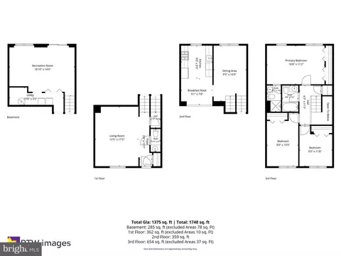 Floorplan - 8501 Buckeye Ct, Manassas, VA 20110 photo 5 of 5