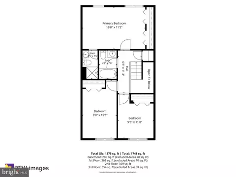 Floorplan - 8501 Buckeye Ct, Manassas, VA 20110 photo 3 of 5