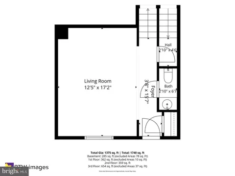 Floorplan - 8501 Buckeye Ct, Manassas, VA 20110 photo 1 of 5