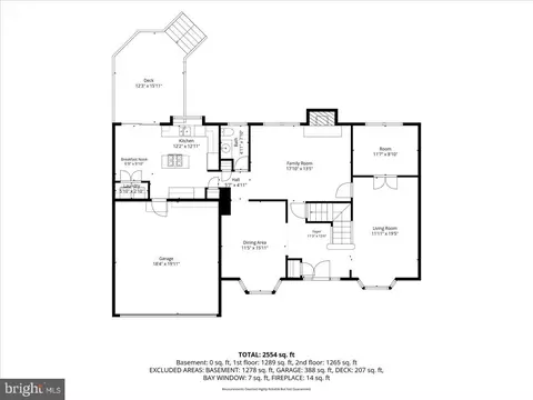 Floorplan - 8550 Yoder St, Manassas, VA 20110 photo 2 of 4