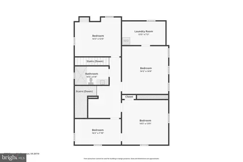 Floorplan - 8807 Quarry Rd, Manassas, VA 20110 photo 2 of 2