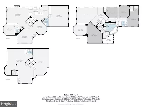 Floorplan - 8401 Tillett Loop, Manassas, VA 20110 photo 2 of 4