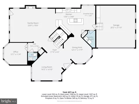 Floorplan - 8401 Tillett Loop, Manassas, VA 20110 photo 3 of 4
