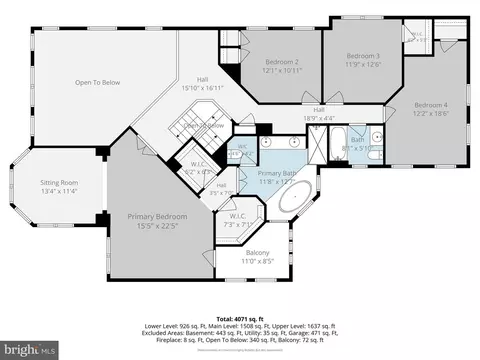 Floorplan - 8401 Tillett Loop, Manassas, VA 20110 photo 4 of 4