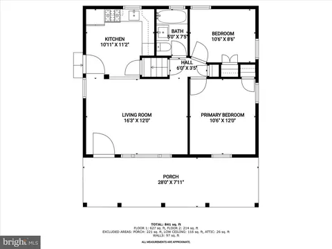 Floorplan - 131 Martin Dr, Manassas Park, VA 20111 photo 1 of 3